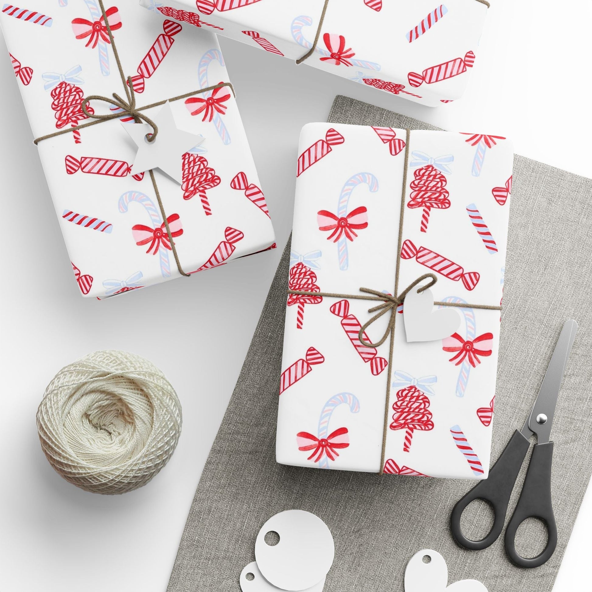 Candy Cane Festive Holiday Gift Wrap - SmartHomeGoodies