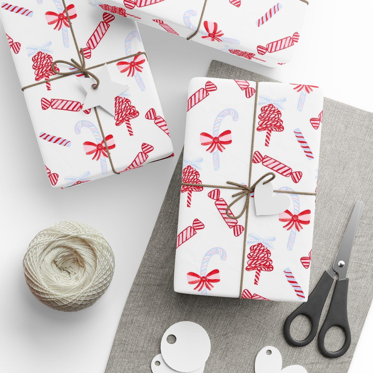 Candy Cane Festive Holiday Gift Wrap - SmartHomeGoodies
