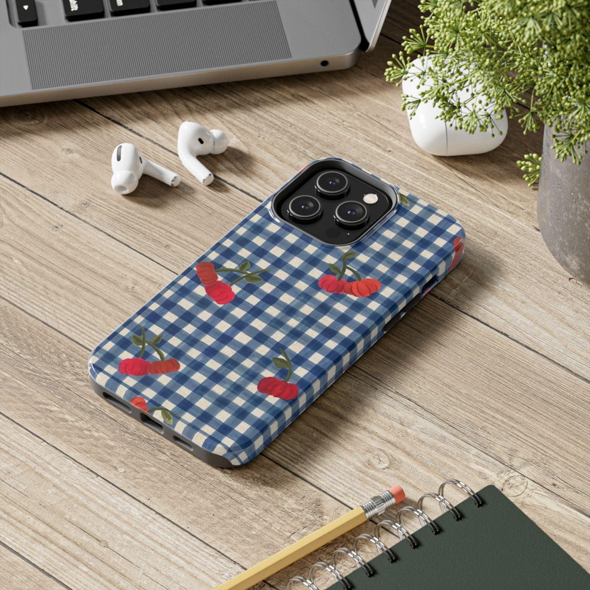 Charming Gingham Tough iPhone Cases - SmartHomeGoodies