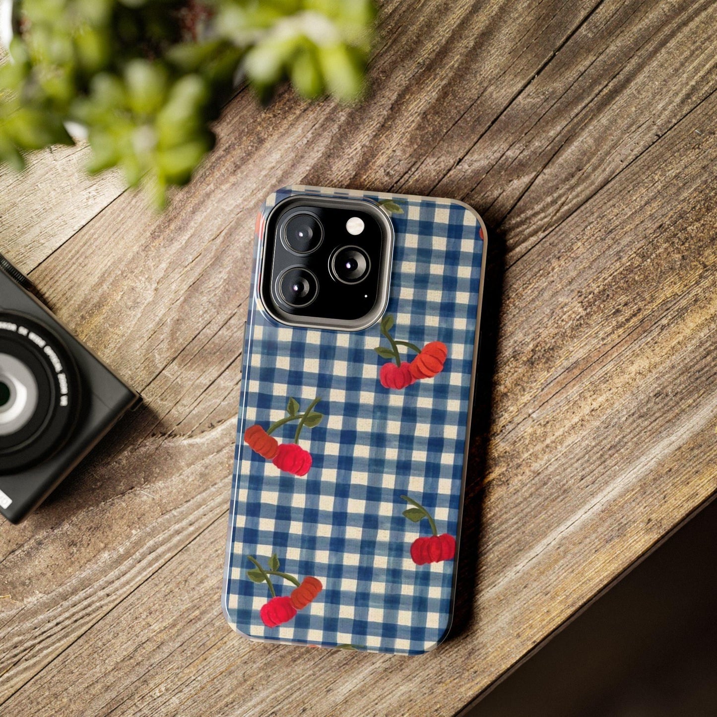 Charming Gingham Tough iPhone Cases - SmartHomeGoodies
