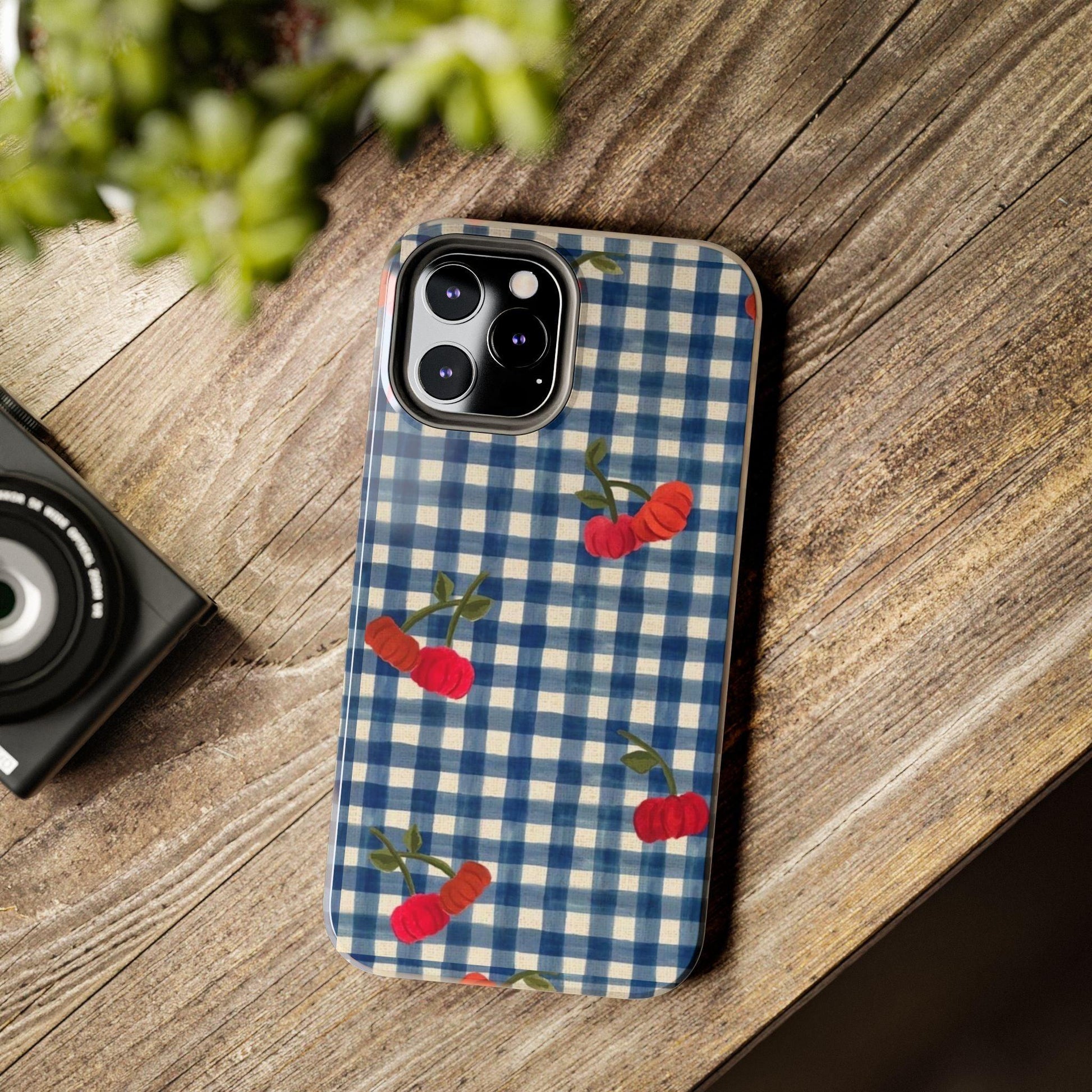 Charming Gingham Tough iPhone Cases - SmartHomeGoodies