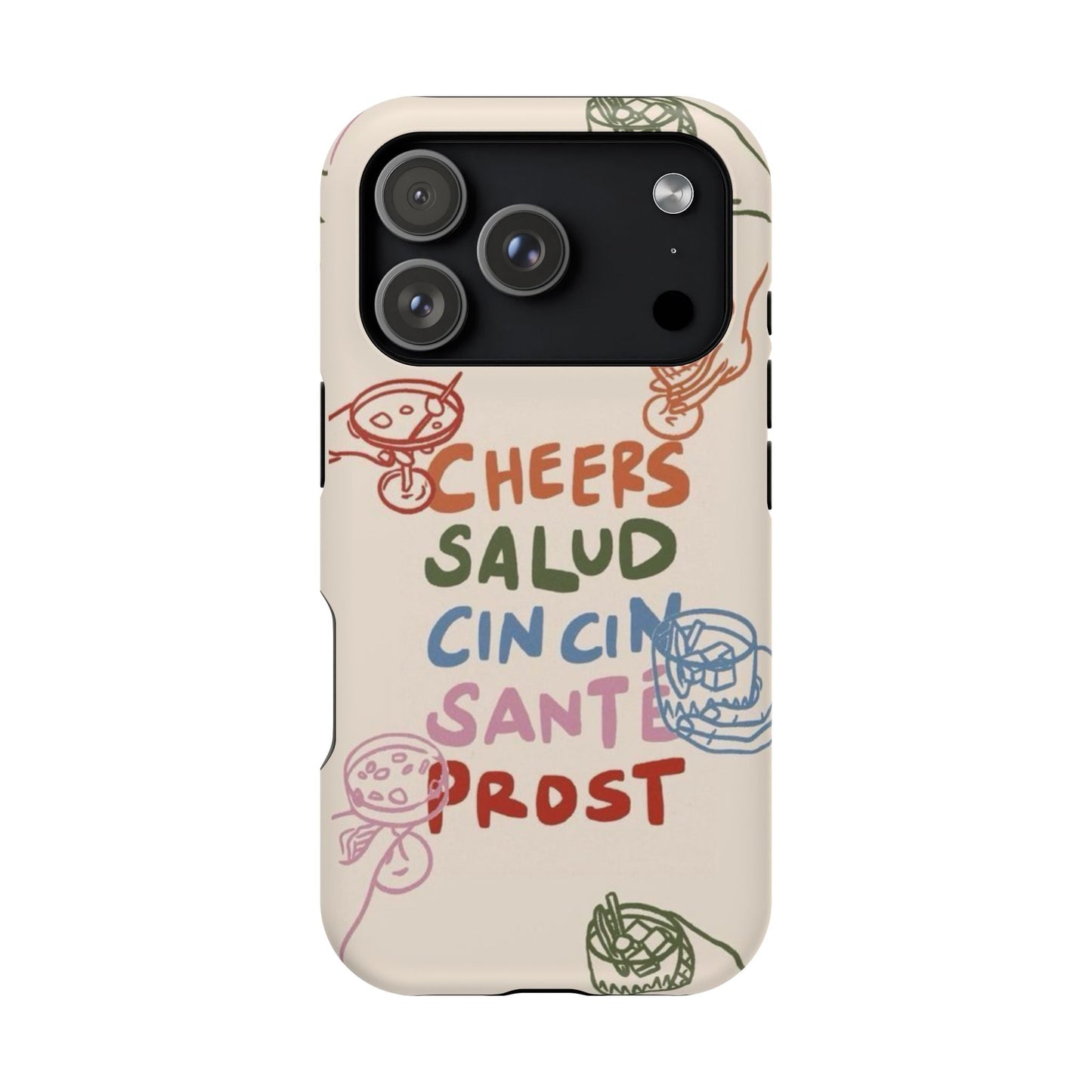 Cheers & Toasts Phone Case - SmartHomeGoodies