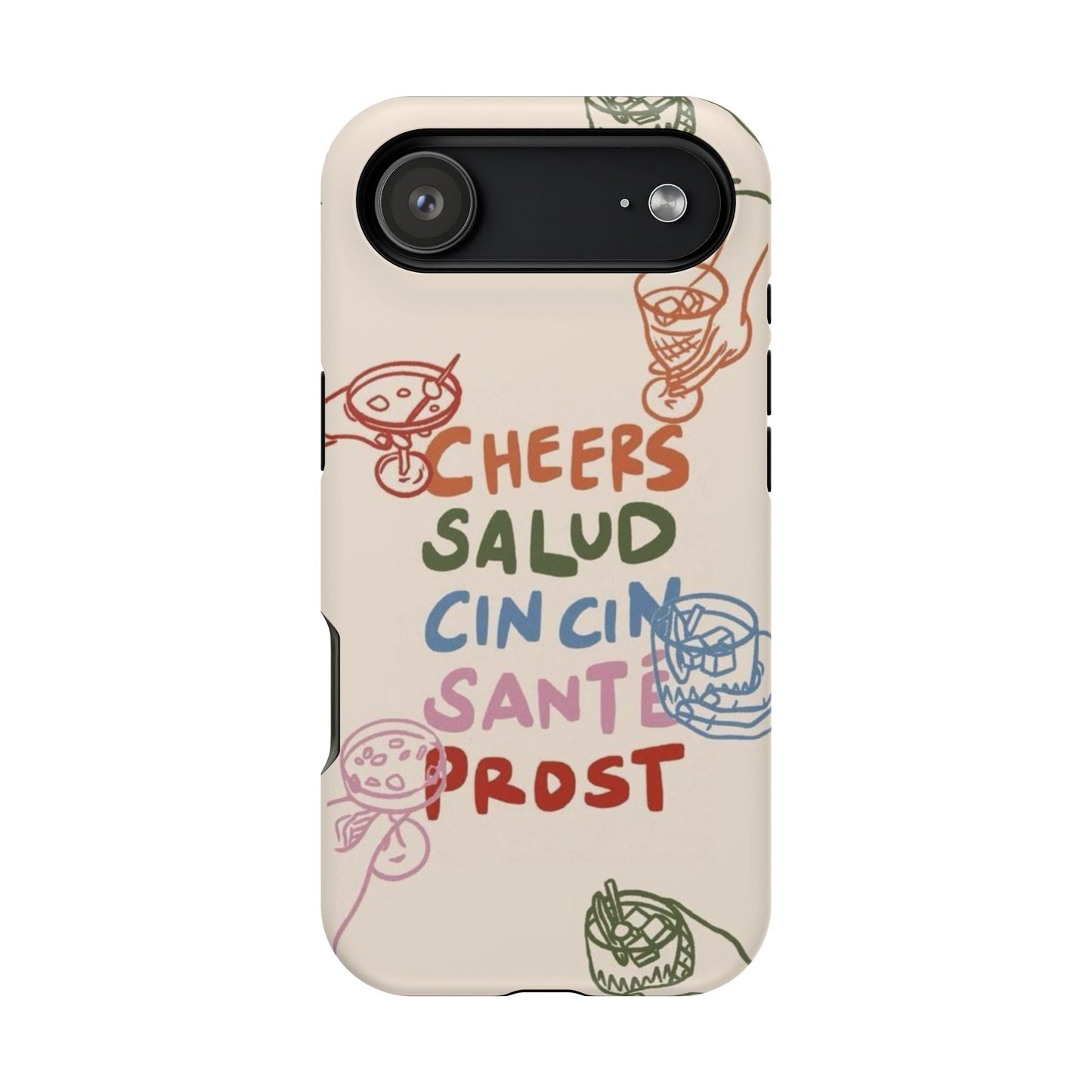 Cheers & Toasts Phone Case - SmartHomeGoodies