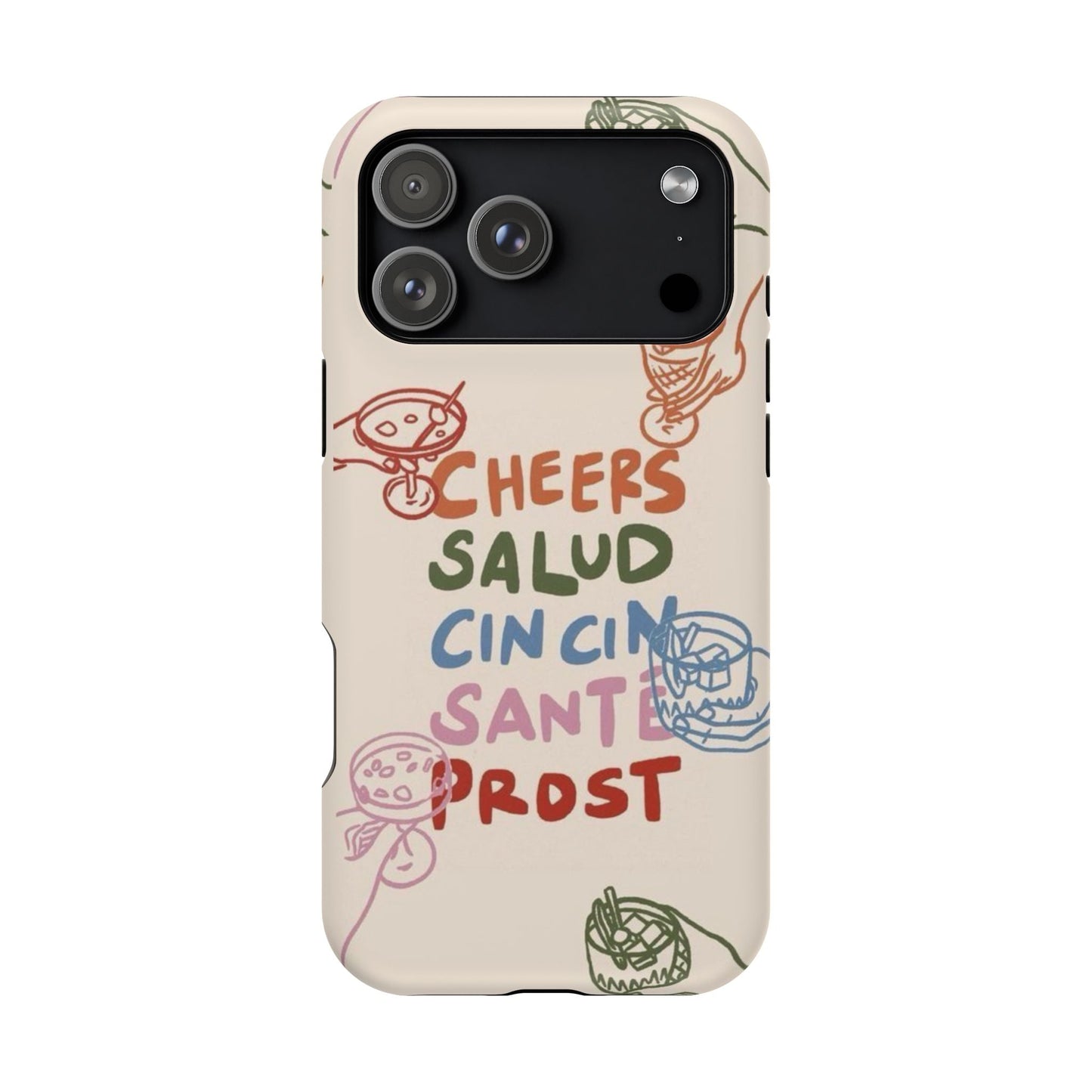 Cheers & Toasts Phone Case - SmartHomeGoodies