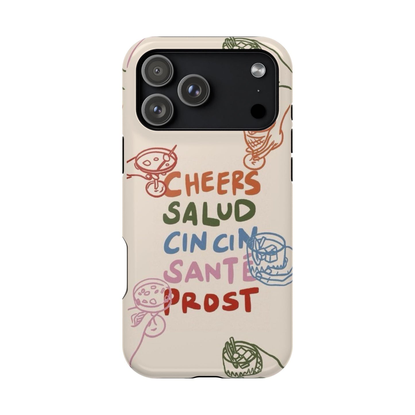 Cheers & Toasts Phone Case - SmartHomeGoodies
