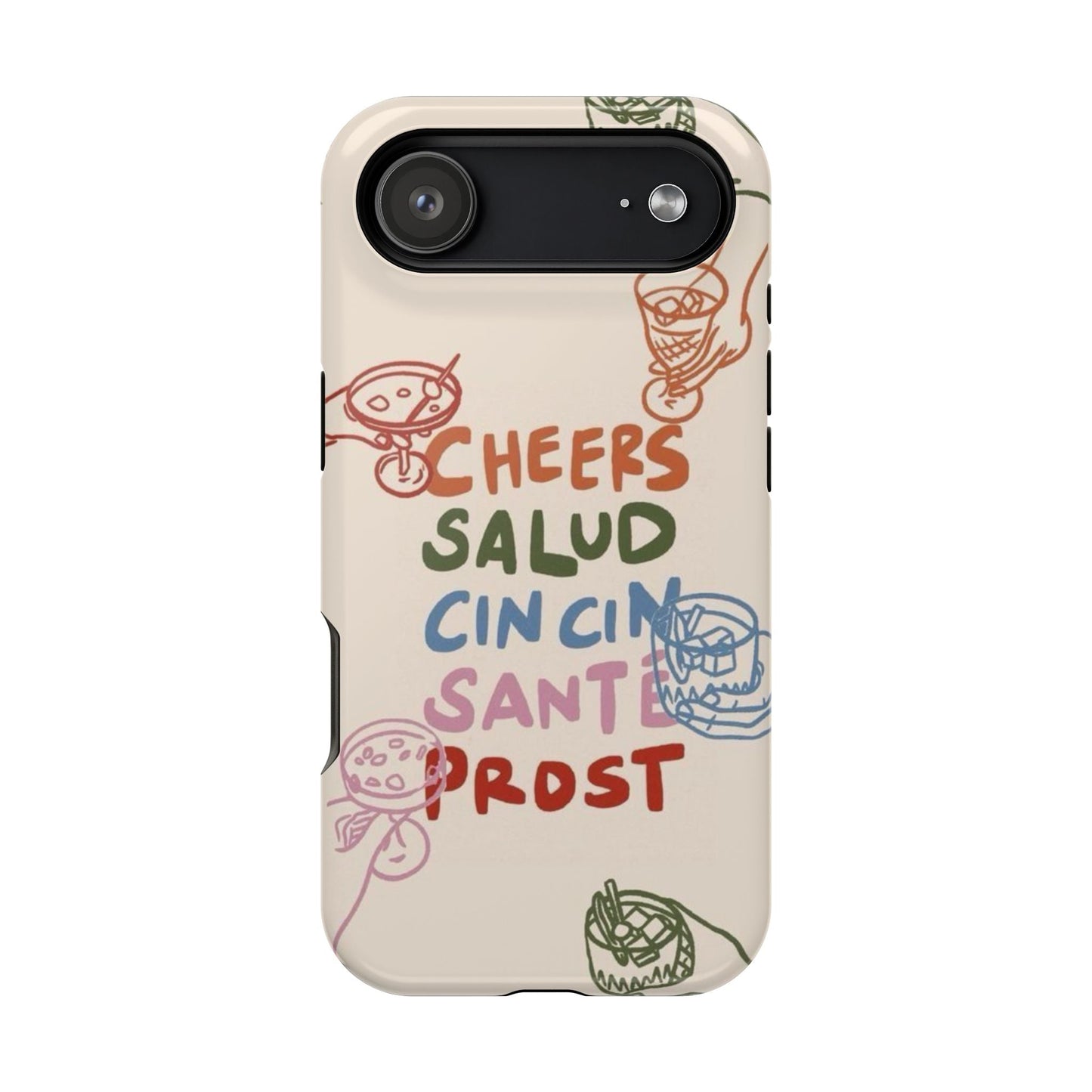Cheers & Toasts Phone Case - SmartHomeGoodies