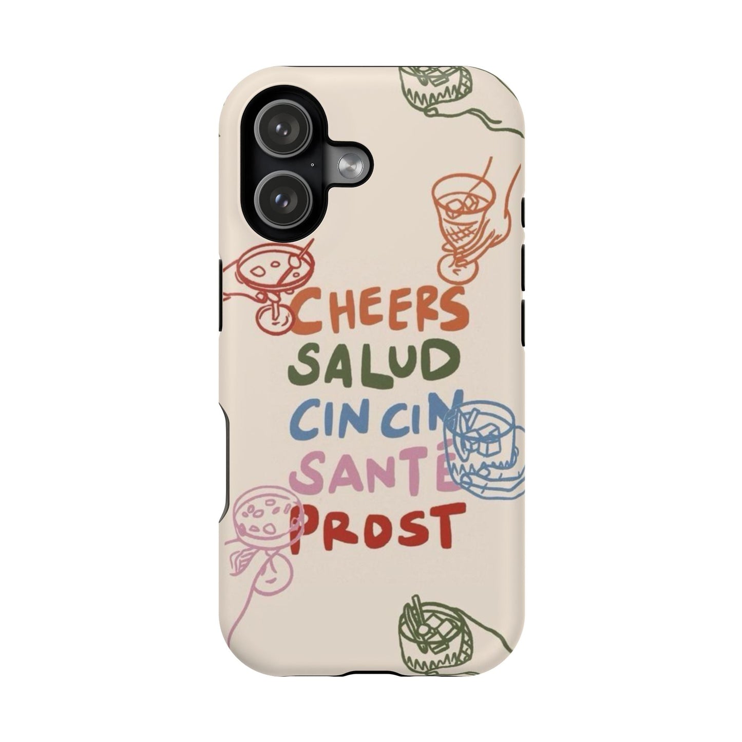 Cheers & Toasts Phone Case - SmartHomeGoodies