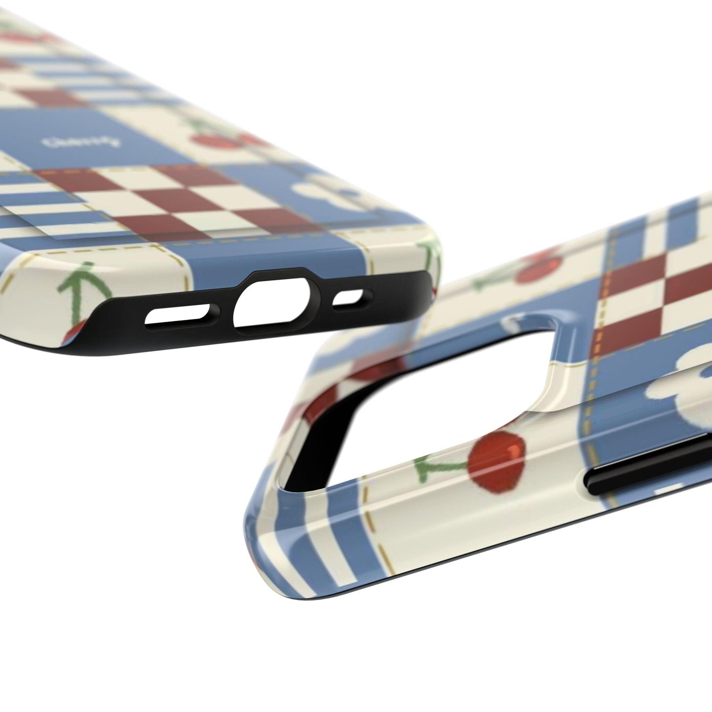 Cherry Blue Tri - Tone Tough iPhone Cases - SmartHomeGoodies