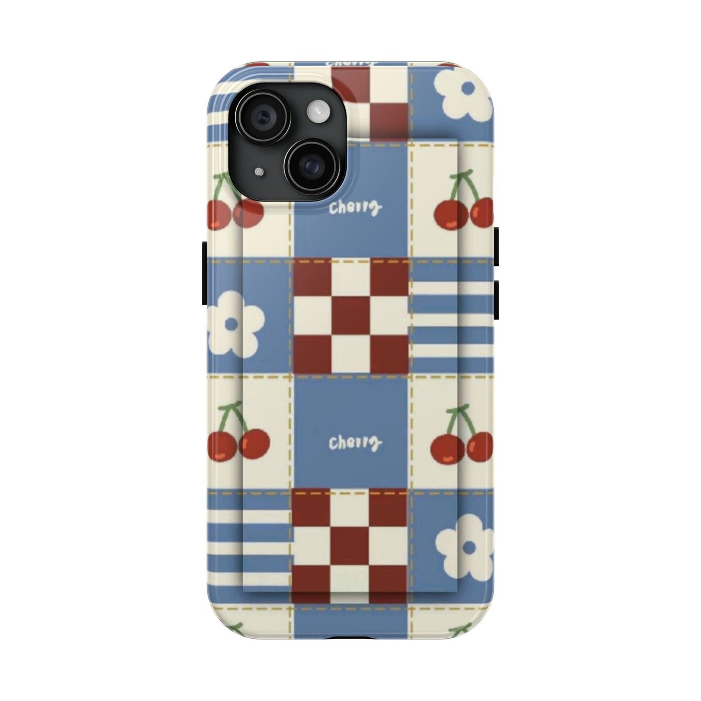 Cherry Blue Tri - Tone Tough iPhone Cases - SmartHomeGoodies