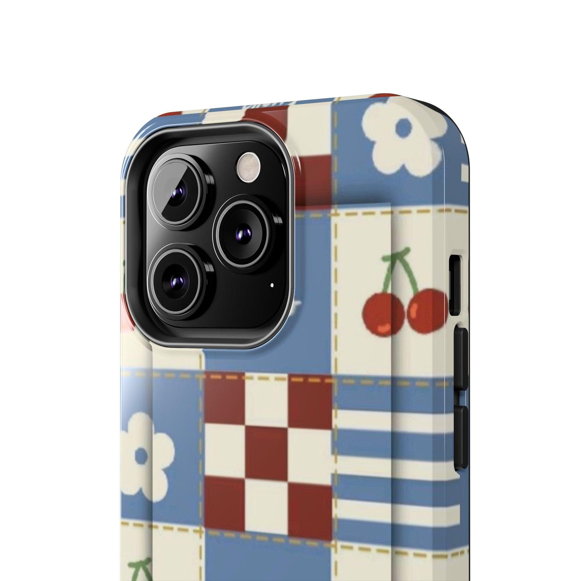 Cherry Blue Tri - Tone Tough iPhone Cases - SmartHomeGoodies