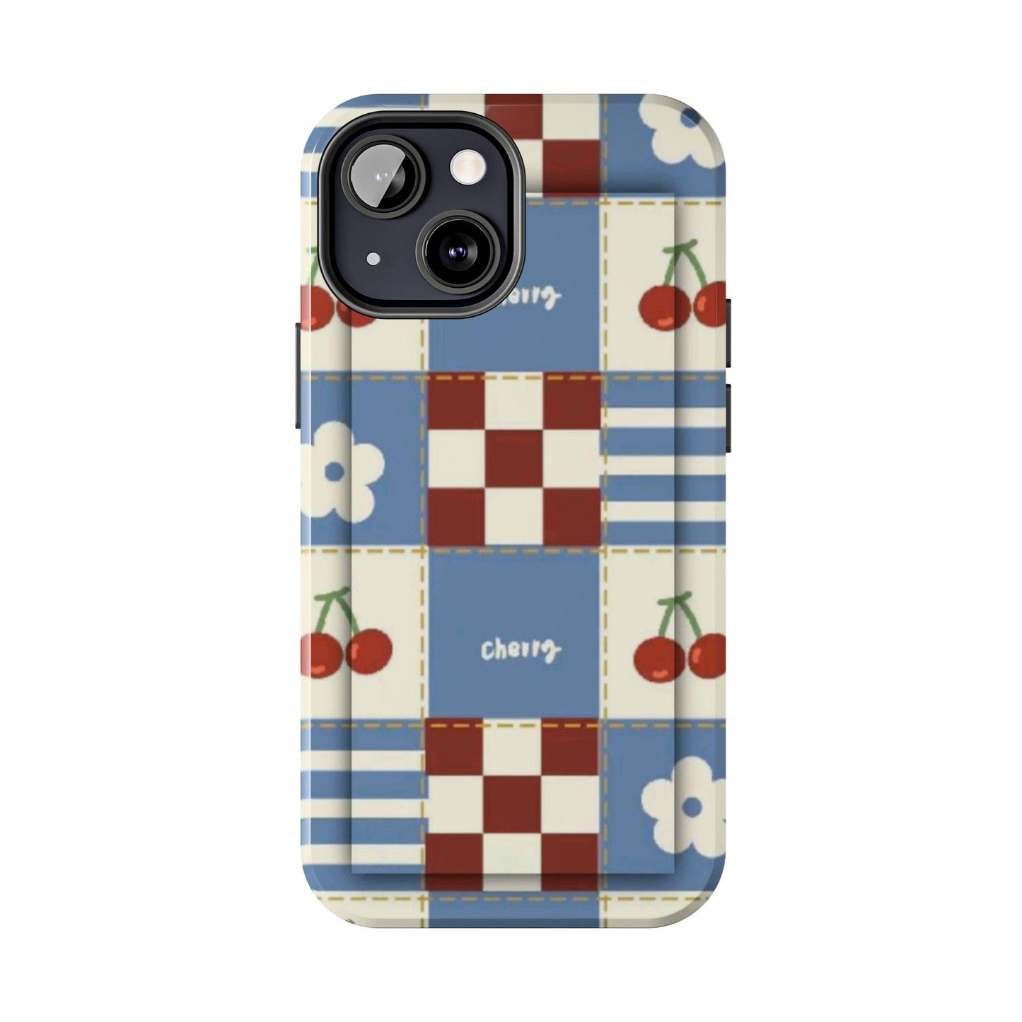 Cherry Blue Tri - Tone Tough iPhone Cases - SmartHomeGoodies
