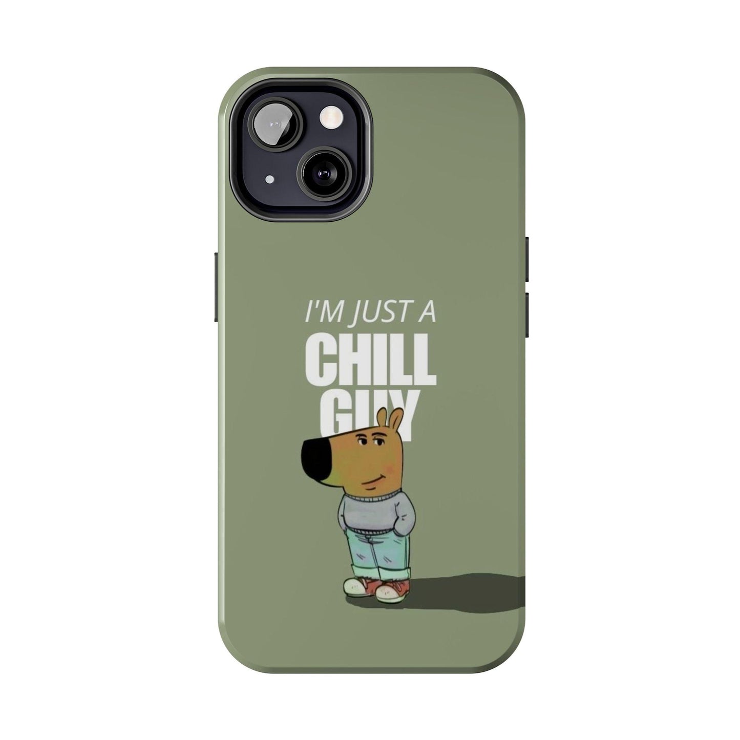 Chill Guy Meme Tough iPhone Cases - SmartHomeGoodies