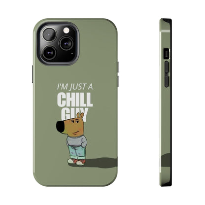 Chill Guy Meme Tough iPhone Cases - SmartHomeGoodies