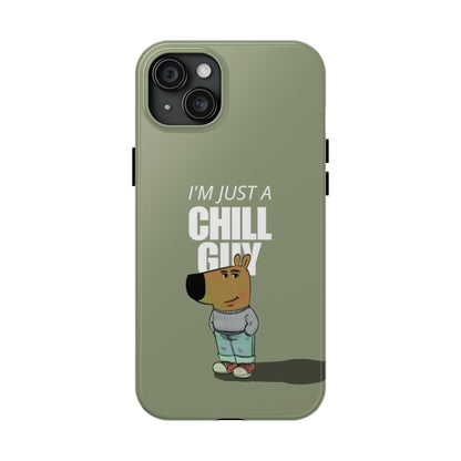 Chill Guy Meme Tough iPhone Cases - SmartHomeGoodies
