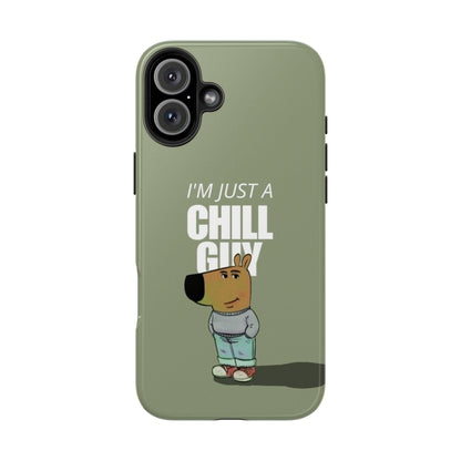 Chill Guy Meme Tough iPhone Cases - SmartHomeGoodies