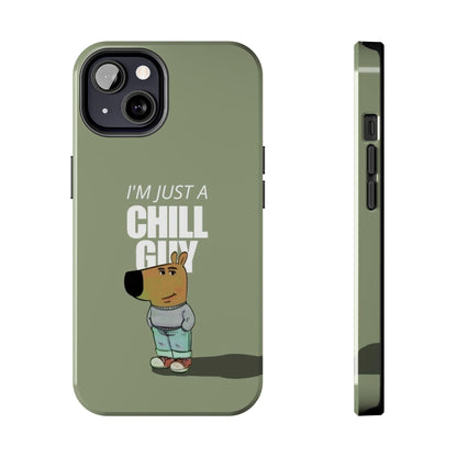 Chill Guy Meme Tough iPhone Cases - SmartHomeGoodies