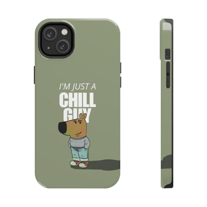 Chill Guy Meme Tough iPhone Cases - SmartHomeGoodies