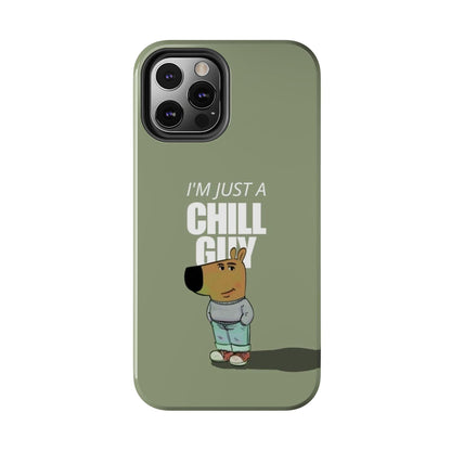 Chill Guy Meme Tough iPhone Cases - SmartHomeGoodies