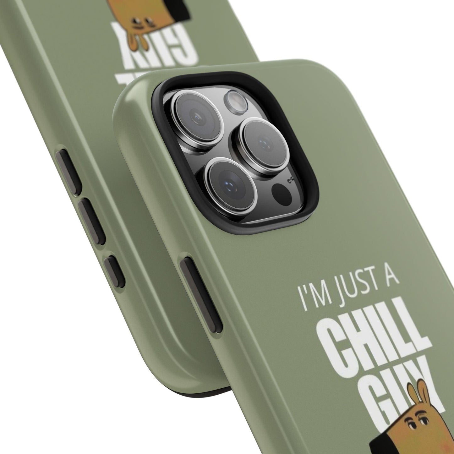 Chill Guy Meme Tough iPhone Cases - SmartHomeGoodies