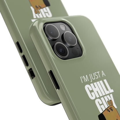 Chill Guy Meme Tough iPhone Cases - SmartHomeGoodies