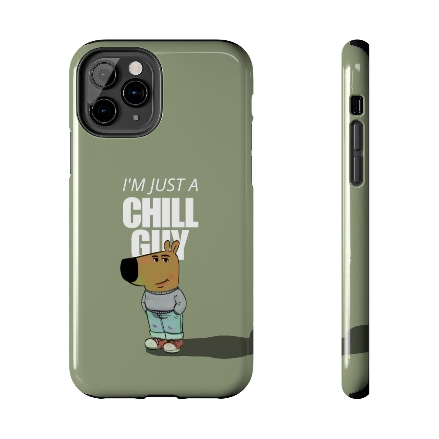 Chill Guy Meme Tough iPhone Cases - SmartHomeGoodies