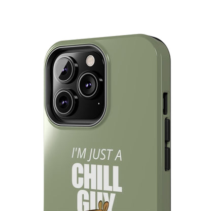 Chill Guy Meme Tough iPhone Cases - SmartHomeGoodies