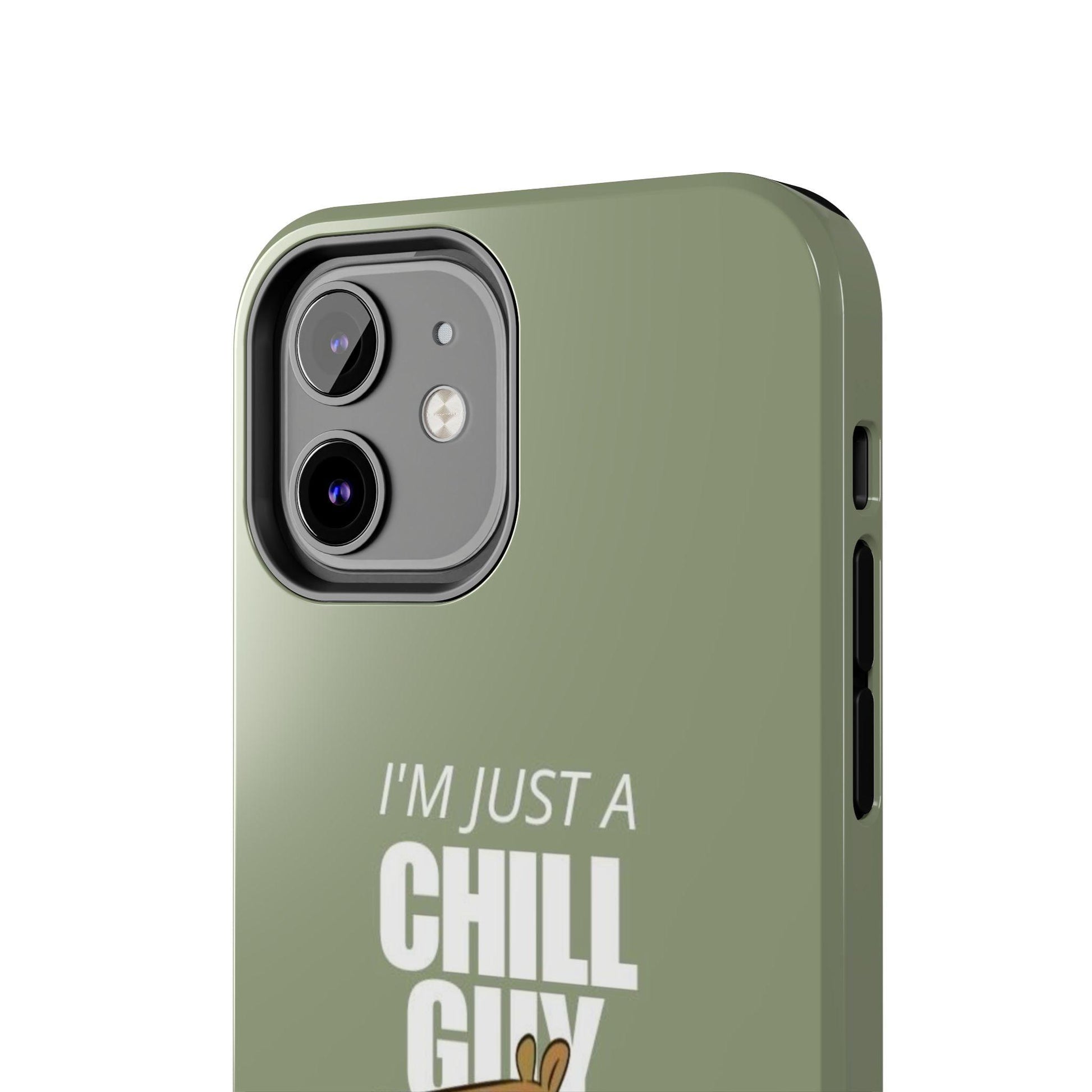 Chill Guy Meme Tough iPhone Cases - SmartHomeGoodies