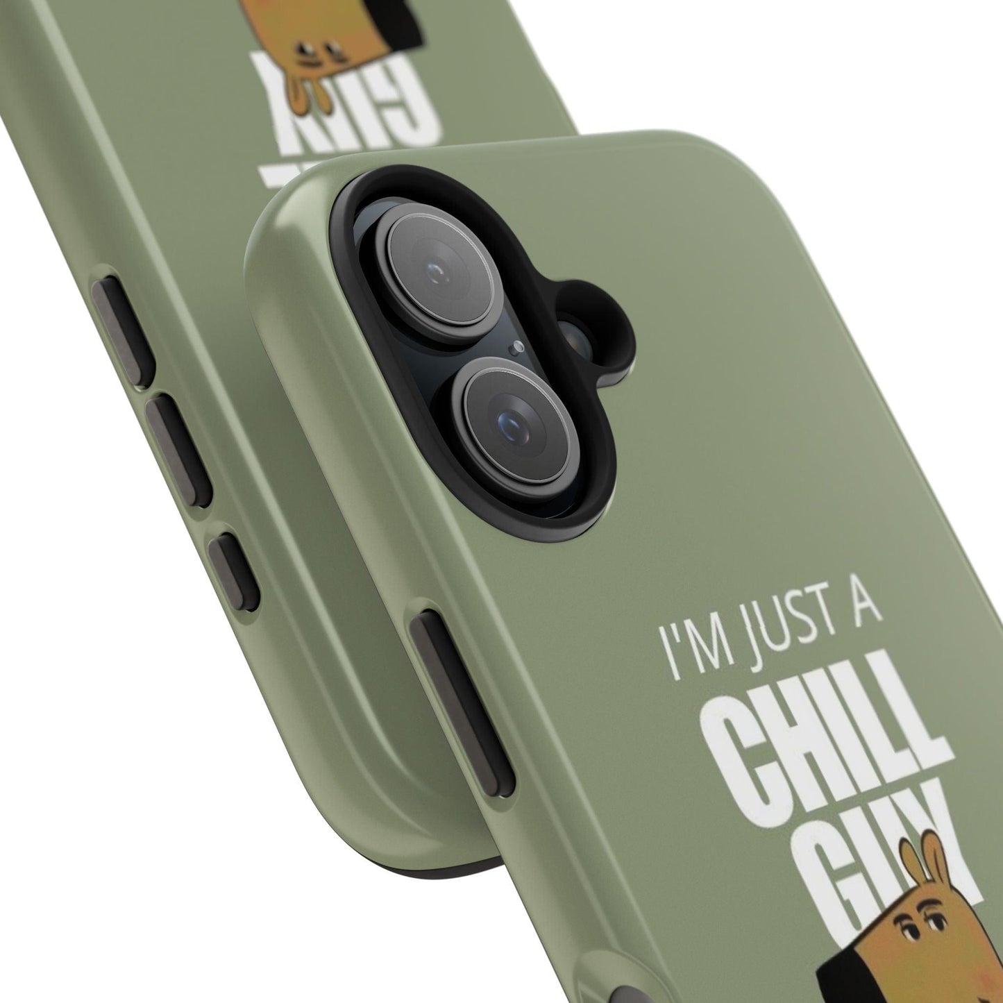 Chill Guy Meme Tough iPhone Cases - SmartHomeGoodies