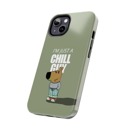 Chill Guy Meme Tough iPhone Cases - SmartHomeGoodies