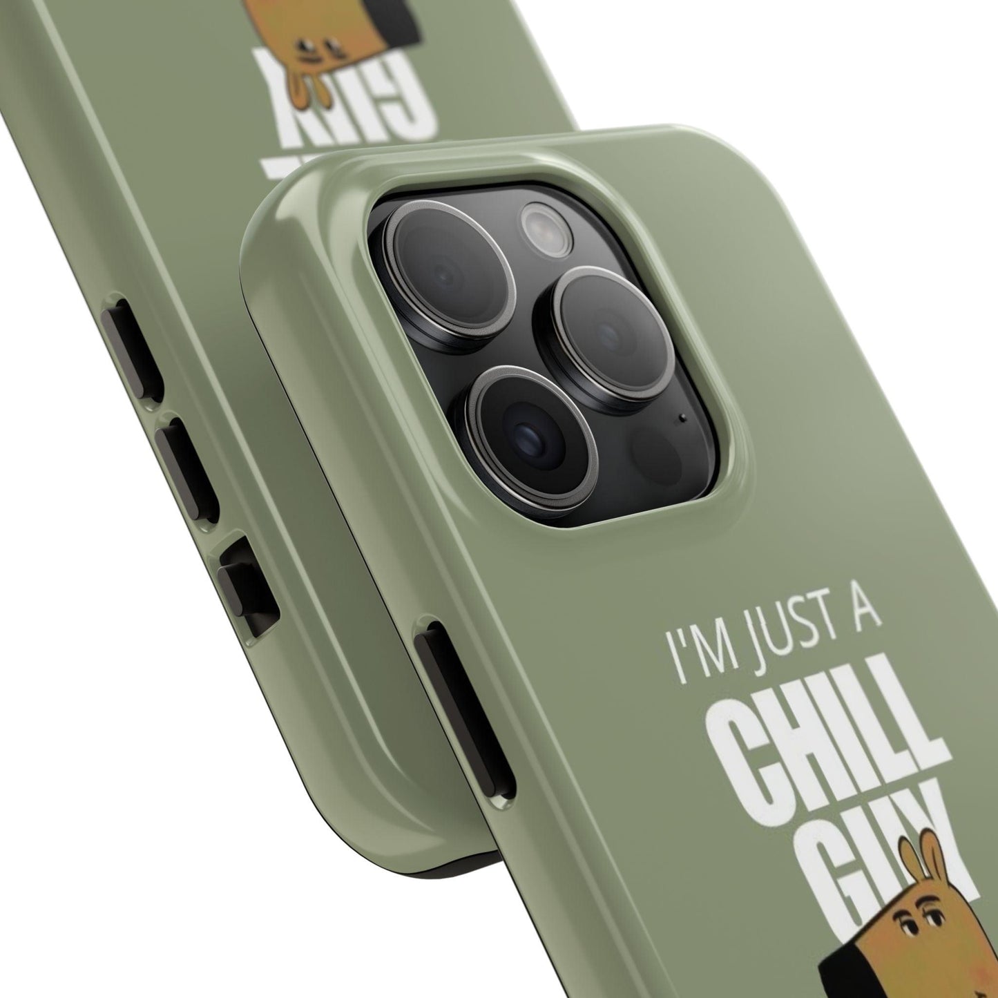 Chill Guy Meme Tough iPhone Cases - SmartHomeGoodies