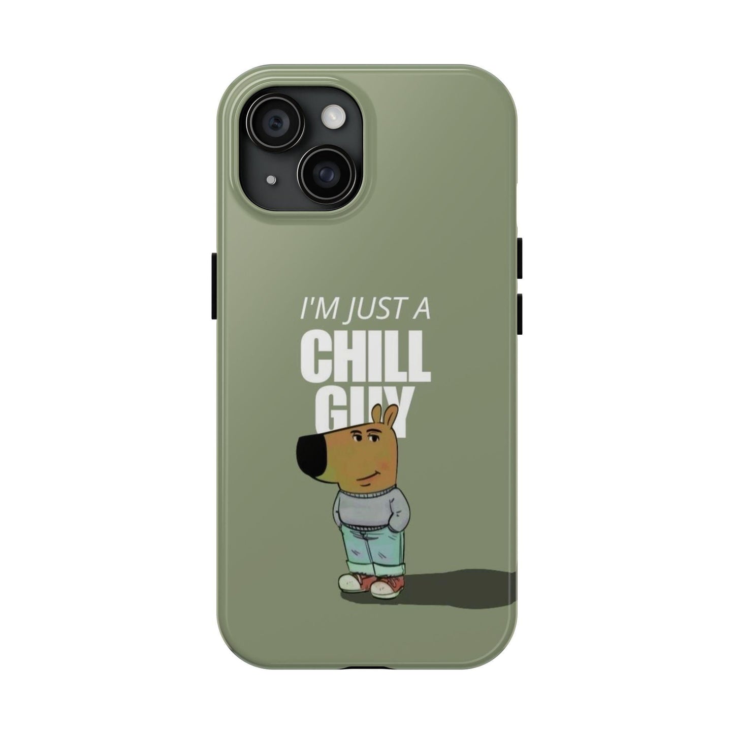 Chill Guy Meme Tough iPhone Cases - SmartHomeGoodies