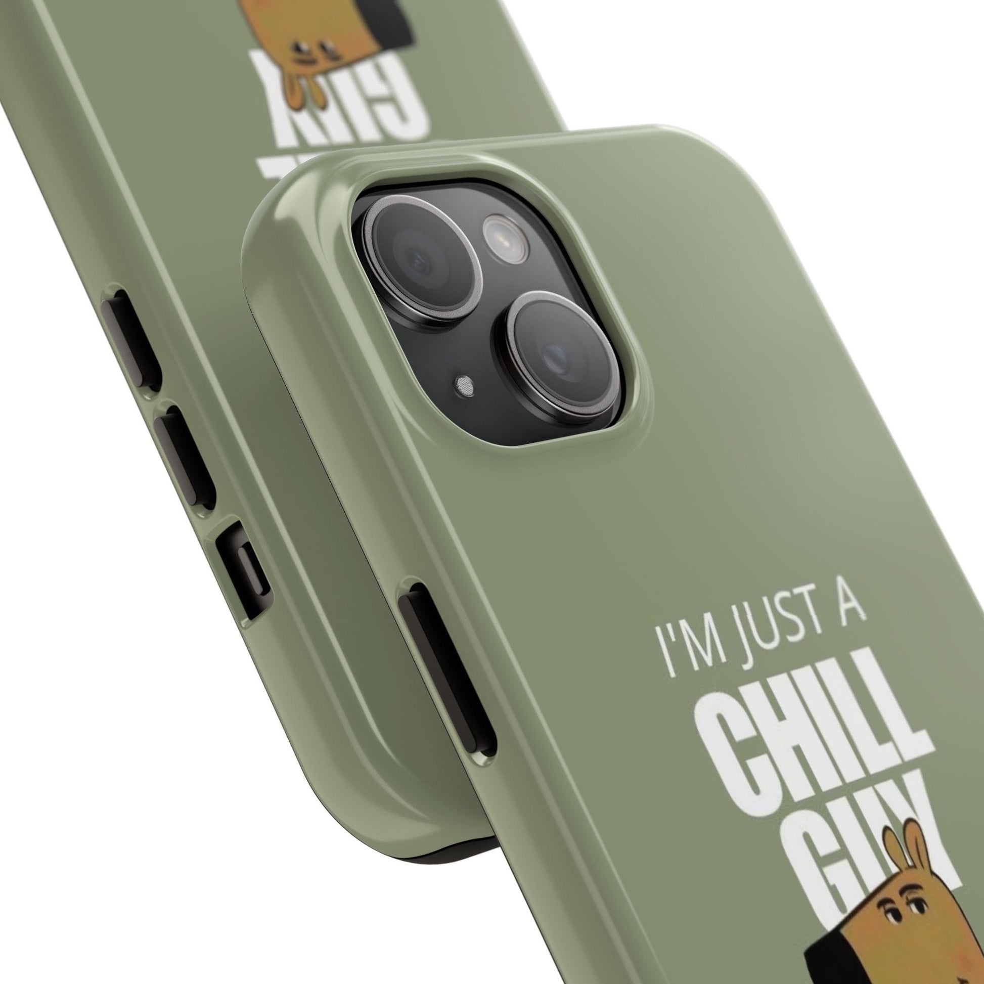 Chill Guy Meme Tough iPhone Cases - SmartHomeGoodies