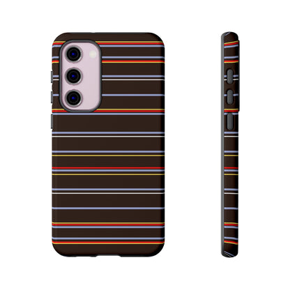 Chocolate Citylines Striped Phone Case - SmartHomeGoodies