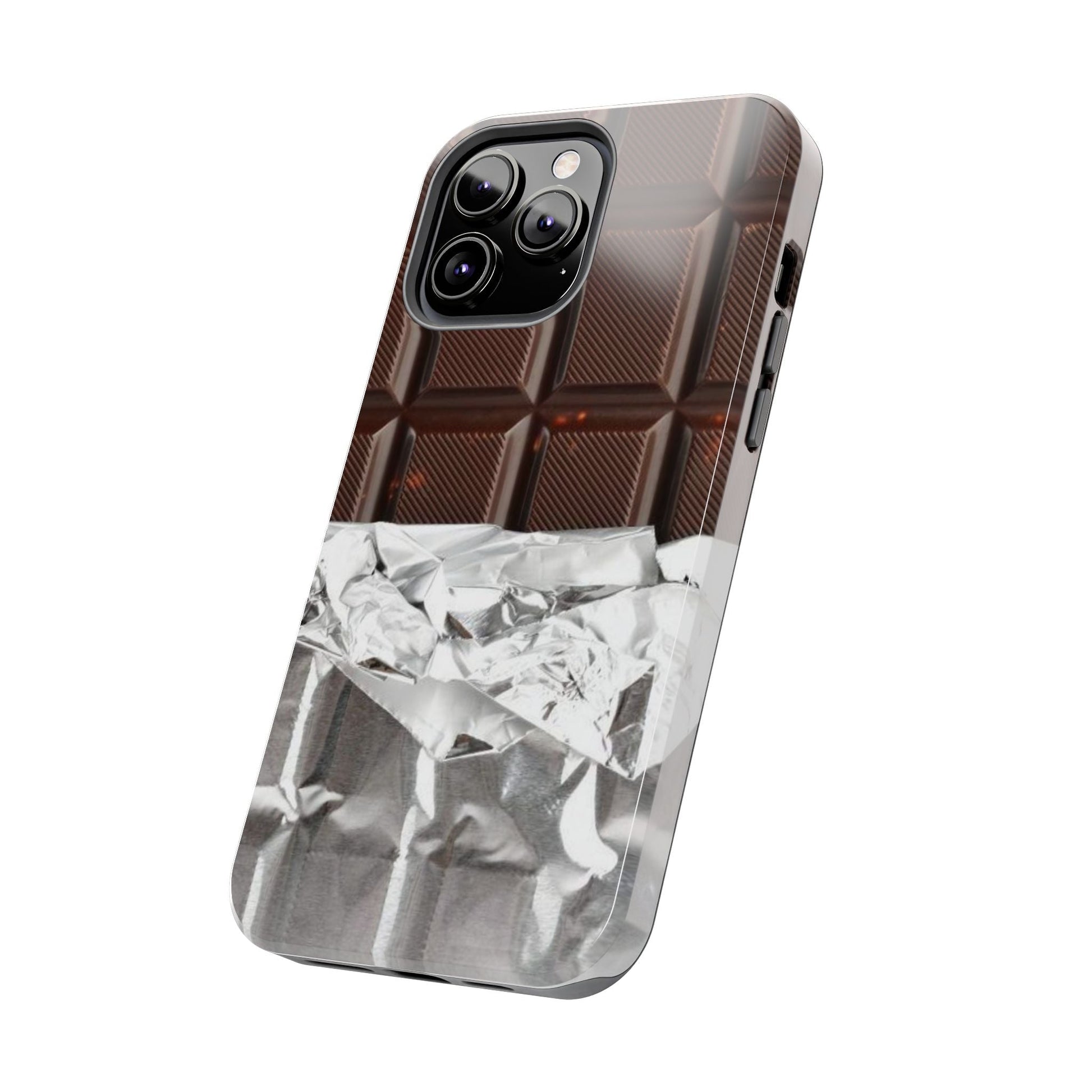 Chocolate with Silver Wrap iPhone Cases - SmartHomeGoodies