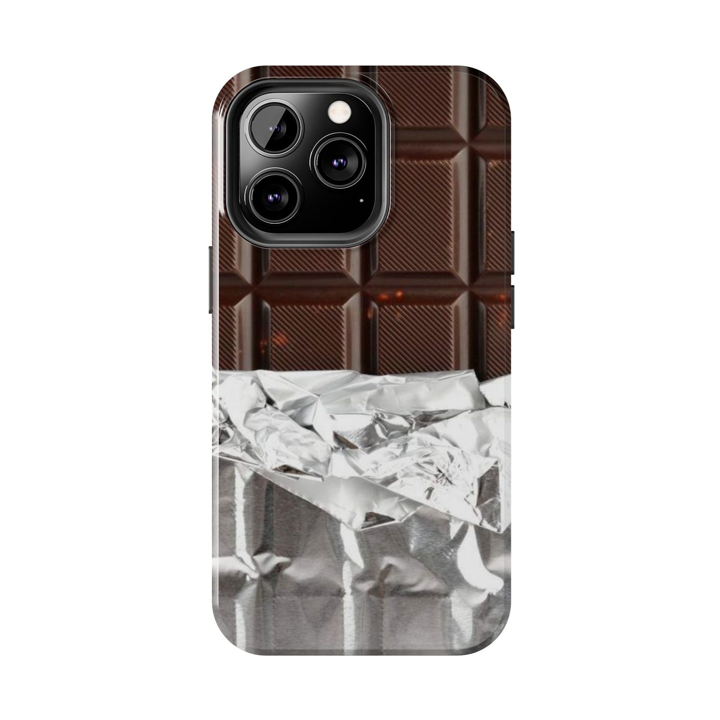 Chocolate with Silver Wrap iPhone Cases - SmartHomeGoodies