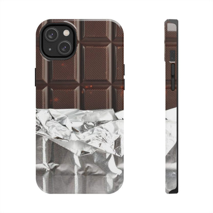 Chocolate with Silver Wrap iPhone Cases - SmartHomeGoodies