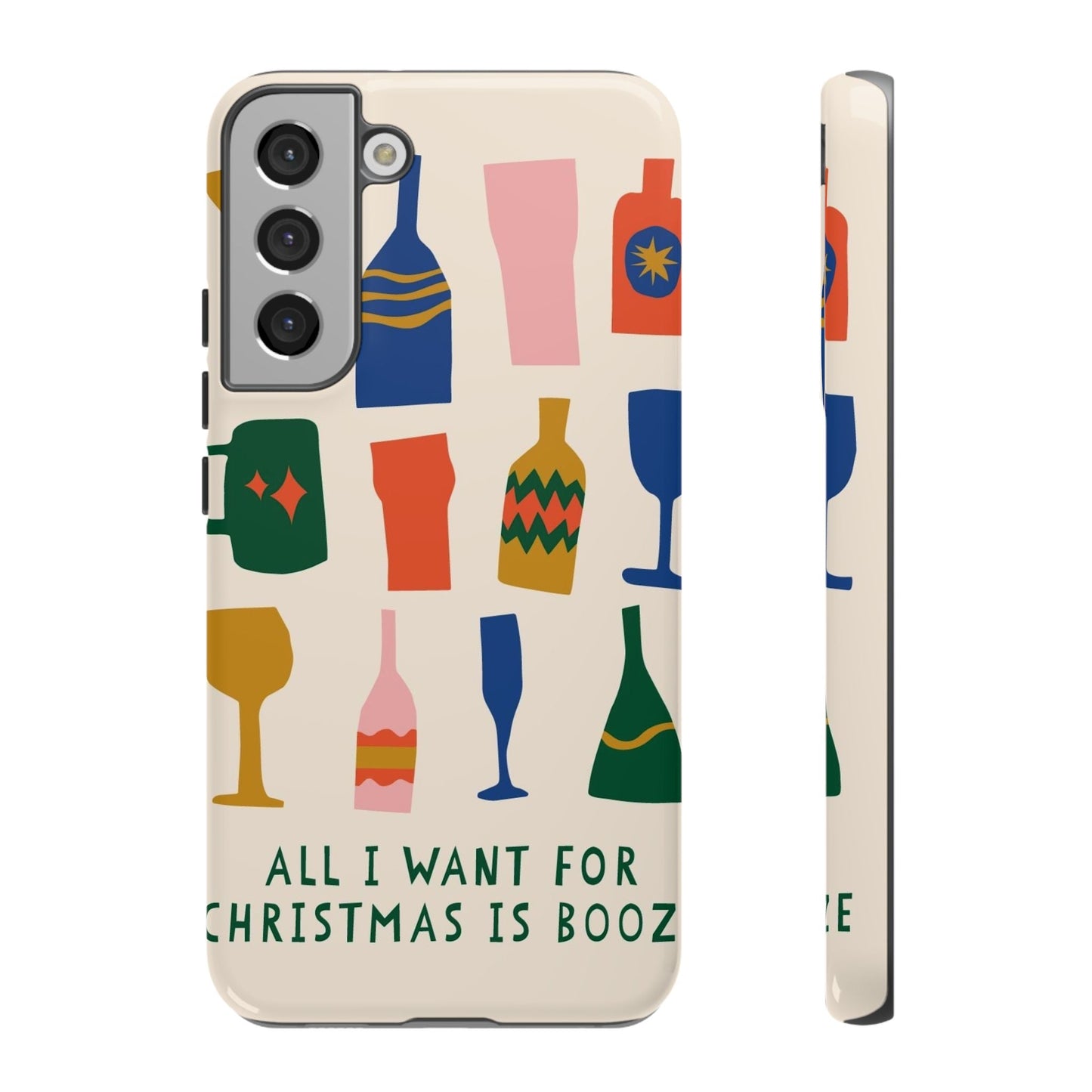 Christmas Booze Phone Case - SmartHomeGoodies