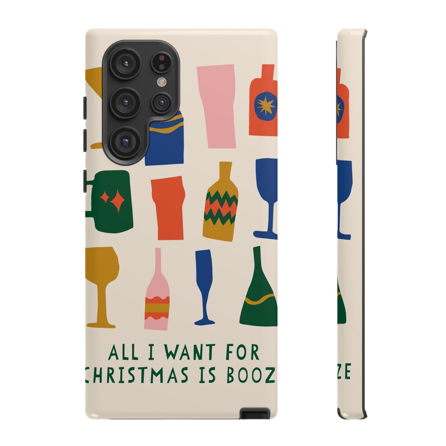 Christmas Booze Phone Case - SmartHomeGoodies