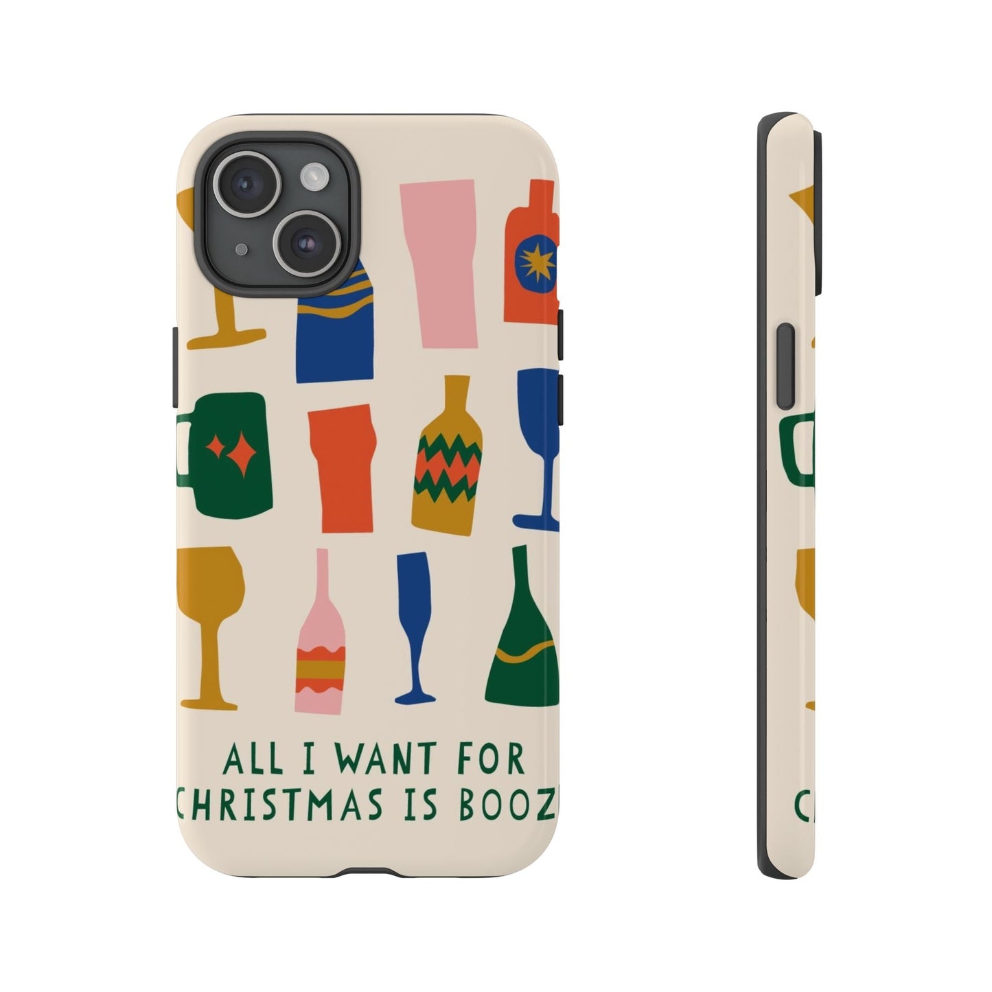 Christmas Booze Phone Case - SmartHomeGoodies