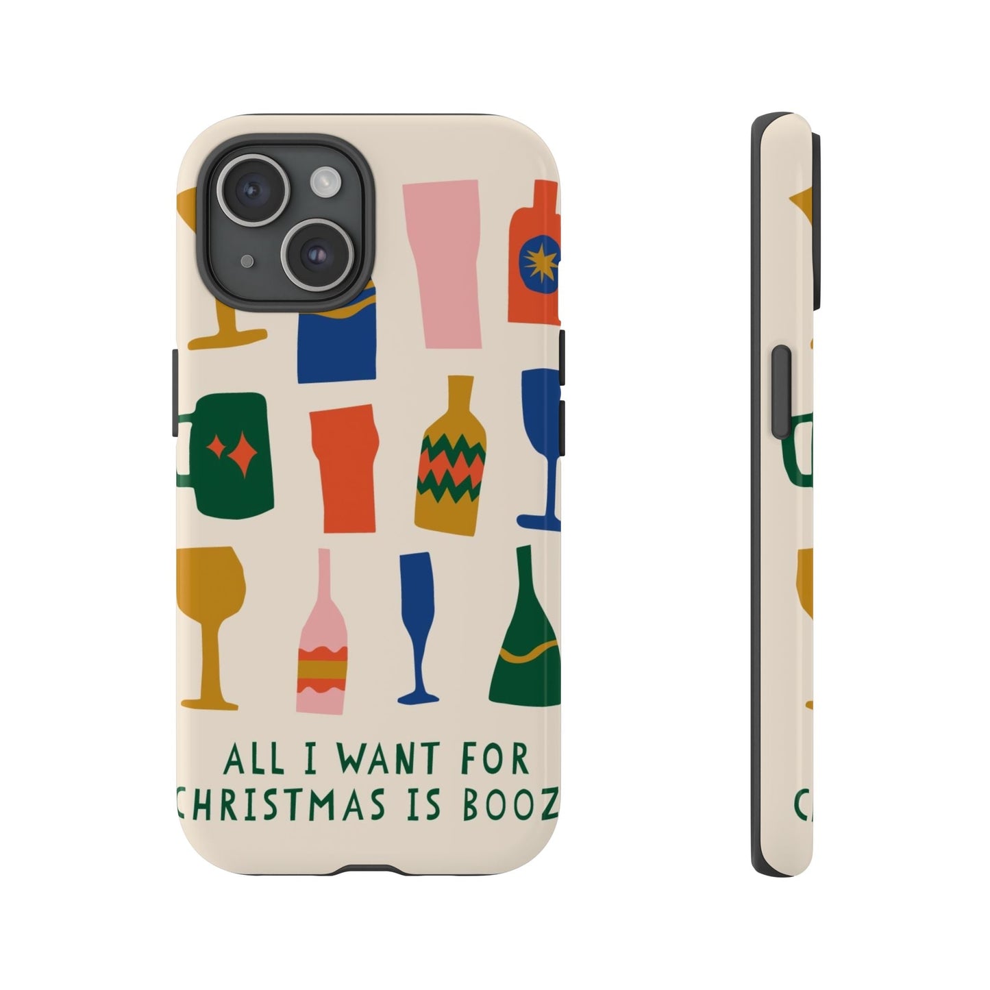 Christmas Booze Phone Case - SmartHomeGoodies