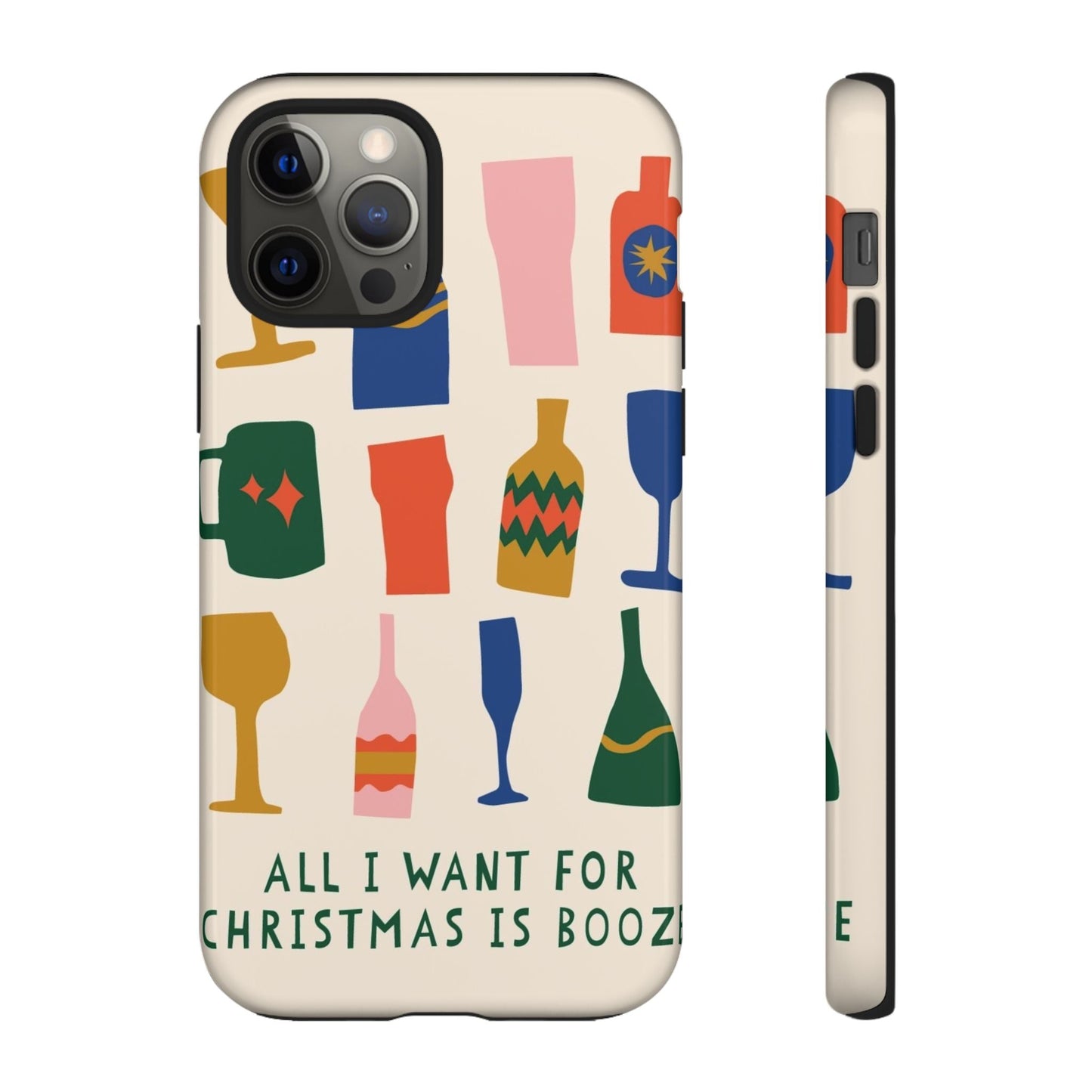 Christmas Booze Phone Case - SmartHomeGoodies