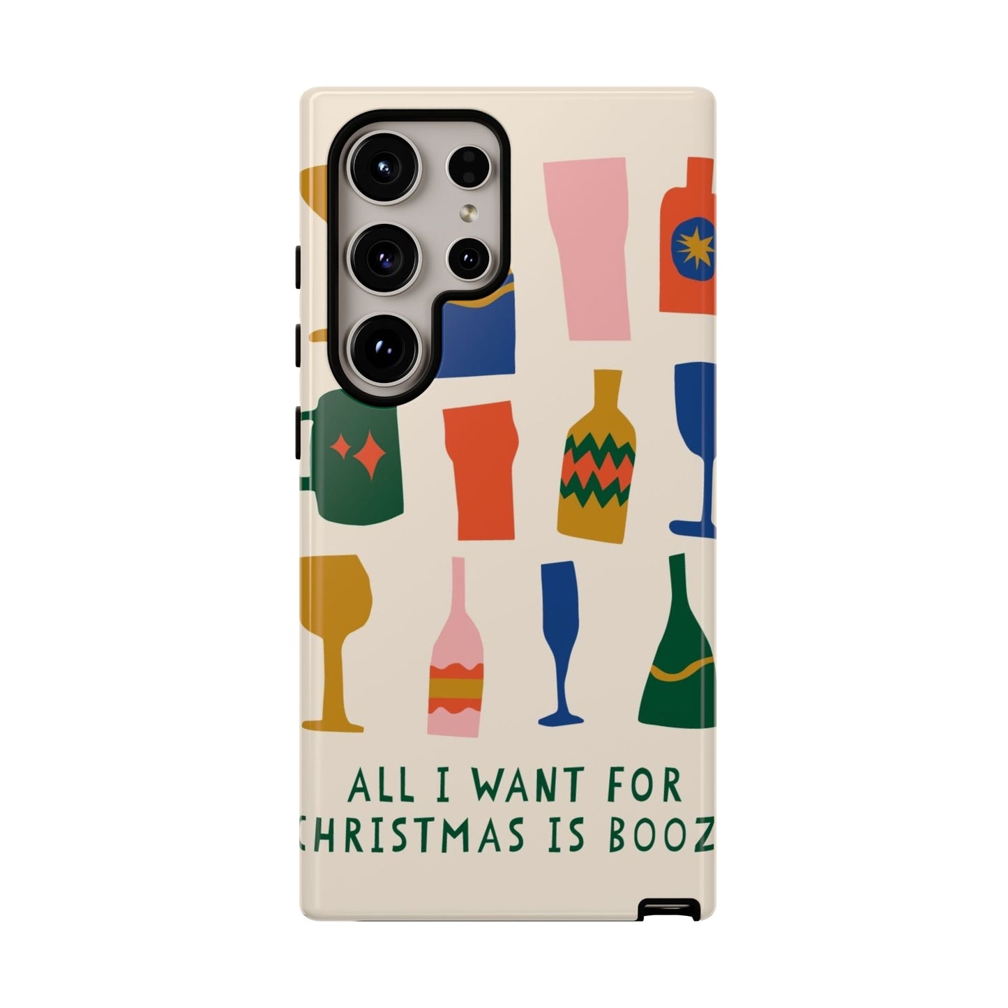 Christmas Booze Phone Case - SmartHomeGoodies