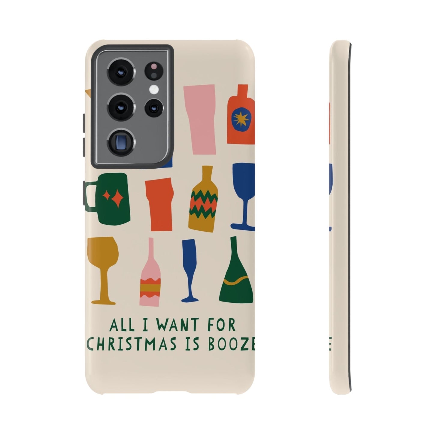 Christmas Booze Phone Case - SmartHomeGoodies