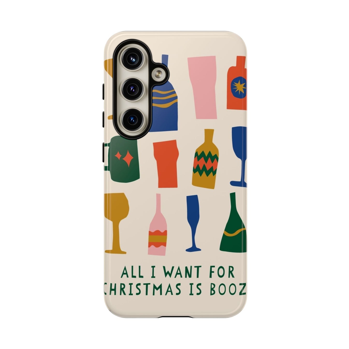 Christmas Booze Phone Case - SmartHomeGoodies