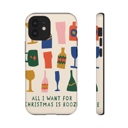 Christmas Booze Phone Case - SmartHomeGoodies