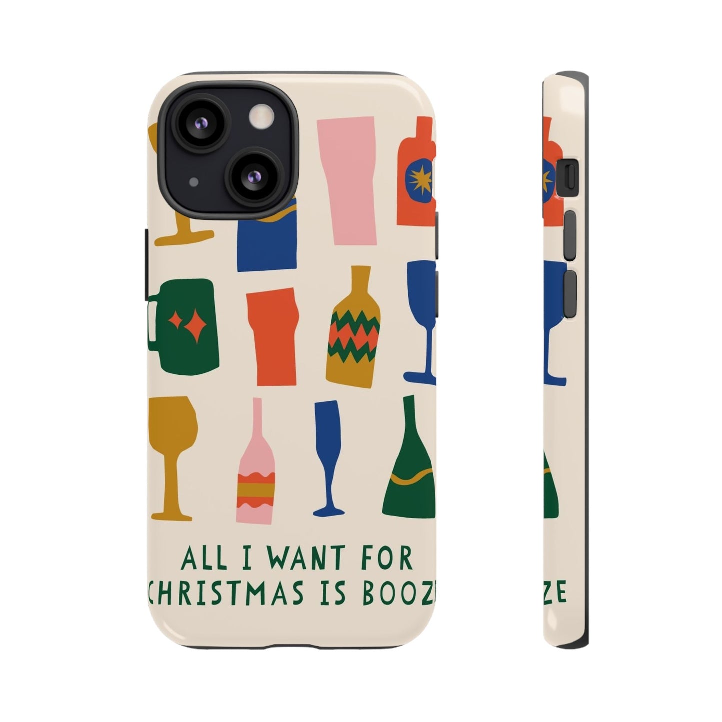 Christmas Booze Phone Case - SmartHomeGoodies