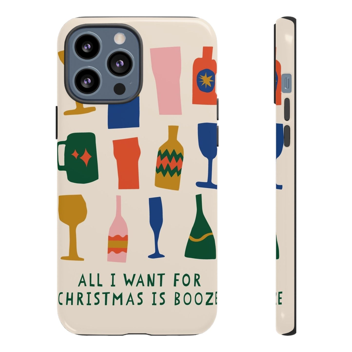 Christmas Booze Phone Case - SmartHomeGoodies