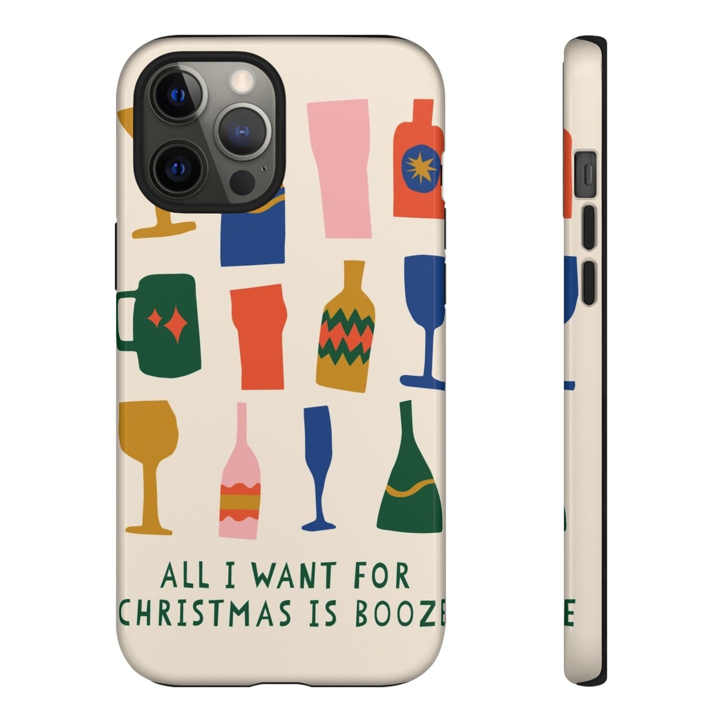 Christmas Booze Phone Case - SmartHomeGoodies