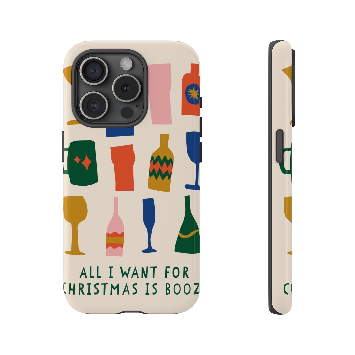 Christmas Booze Phone Case - SmartHomeGoodies