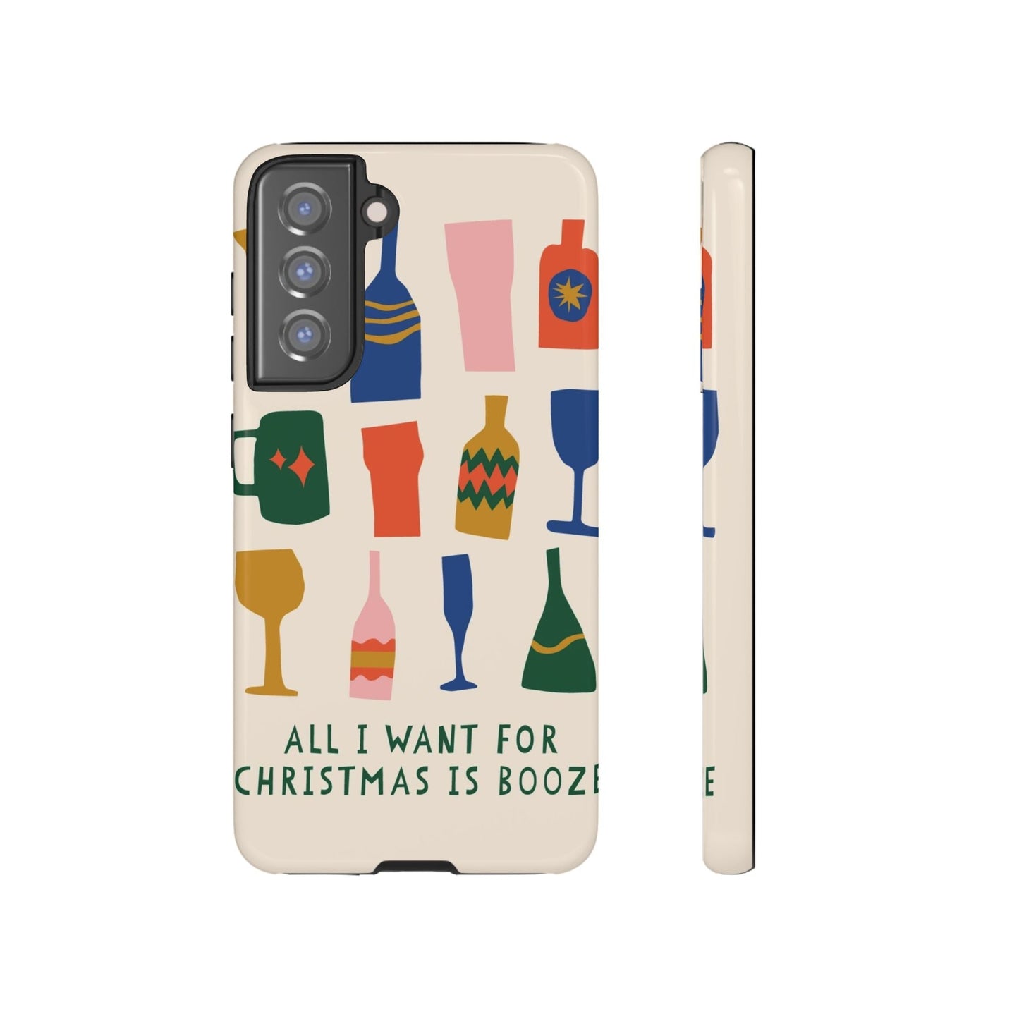 Christmas Booze Phone Case - SmartHomeGoodies